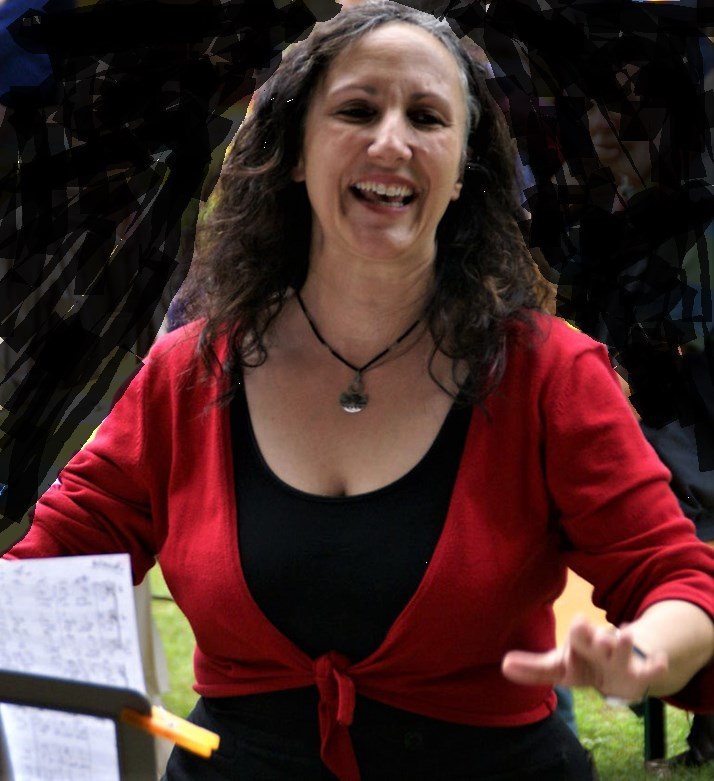 Francesca Simone als Chorleiterin